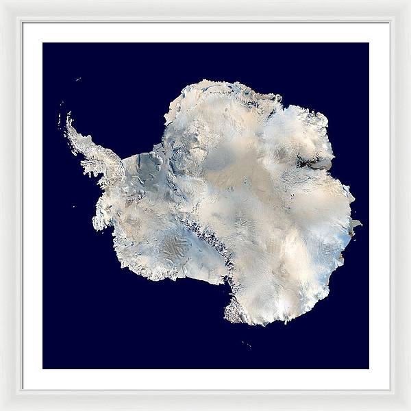 Antarctica / Art Photo - Framed Print