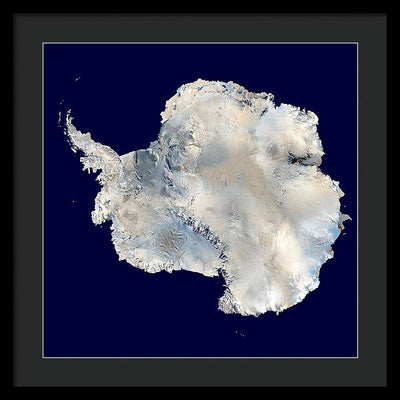 Antarctica / Art Photo - Framed Print