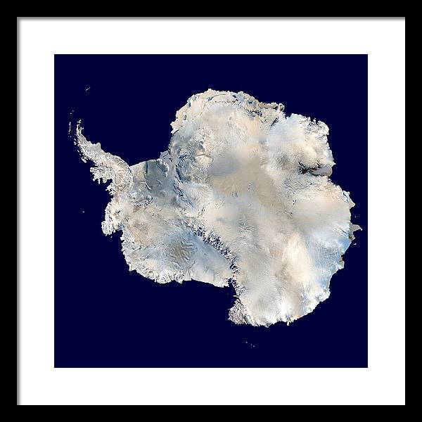 Antarctica / Art Photo - Framed Print