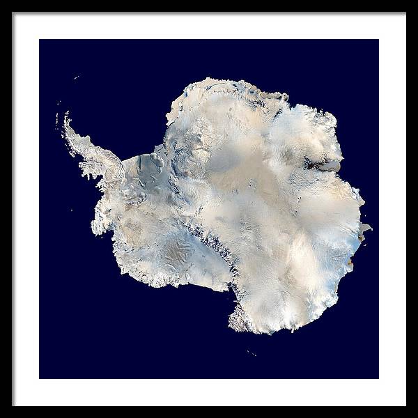 Antarctica / Art Photo - Framed Print