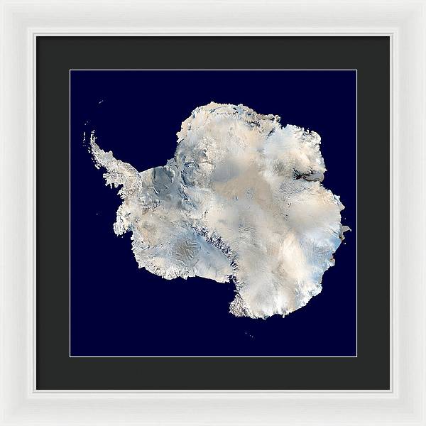 Antarctica / Art Photo - Framed Print