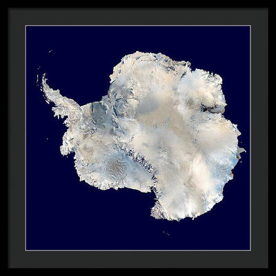 Antarctica / Art Photo - Framed Print