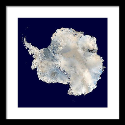 Antarctica / Art Photo - Framed Print