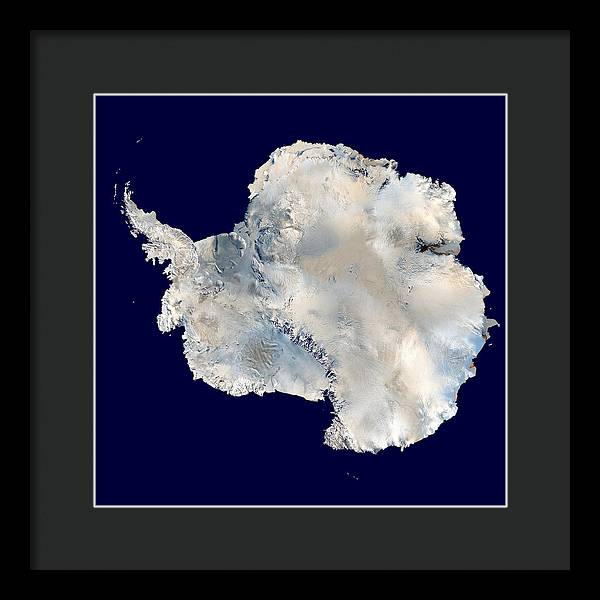 Antarctica / Art Photo - Framed Print