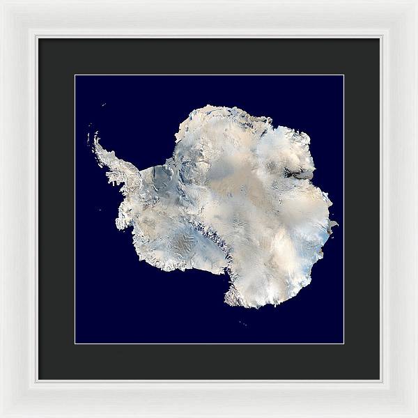 Antarctica / Art Photo - Framed Print