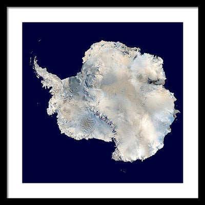 Antarctica / Art Photo - Framed Print