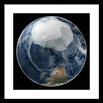 Antartic / Art Photo - Framed Print