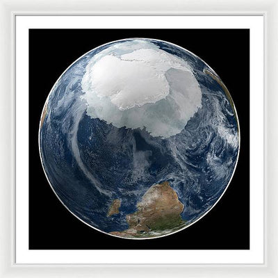 Antartic / Art Photo - Framed Print