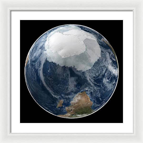 Antartic / Art Photo - Framed Print