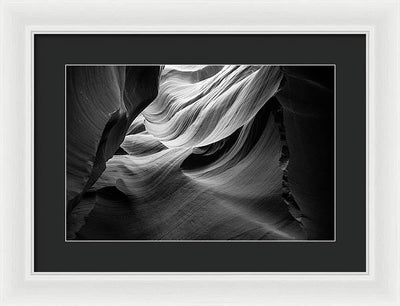 Antelope Canyon, United States / Art Photo - Framed Print