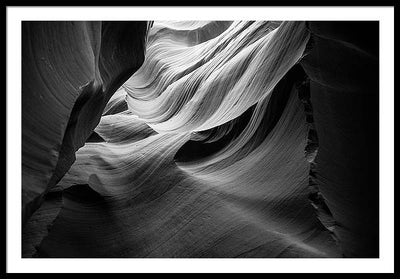 Antelope Canyon, United States / Art Photo - Framed Print