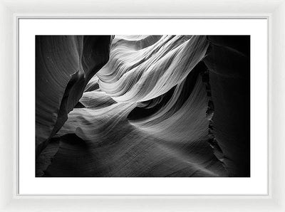 Antelope Canyon, United States / Art Photo - Framed Print