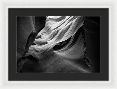 Antelope Canyon, United States / Art Photo - Framed Print