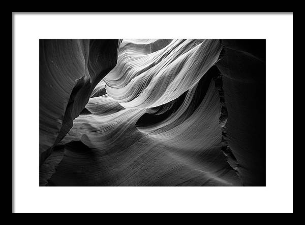 Antelope Canyon, United States / Art Photo - Framed Print