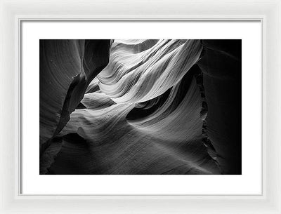 Antelope Canyon, United States / Art Photo - Framed Print