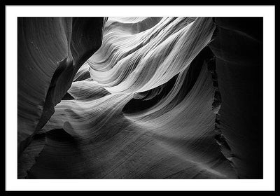 Antelope Canyon, United States / Art Photo - Framed Print