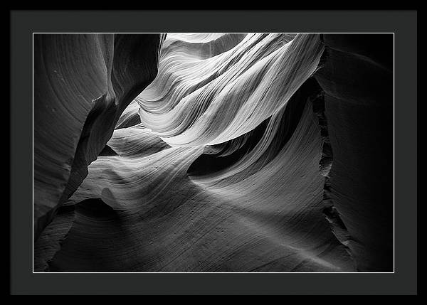 Antelope Canyon, United States / Art Photo - Framed Print