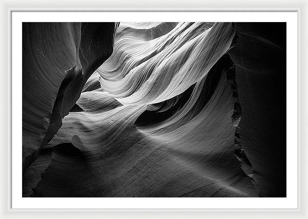 Antelope Canyon, United States / Art Photo - Framed Print