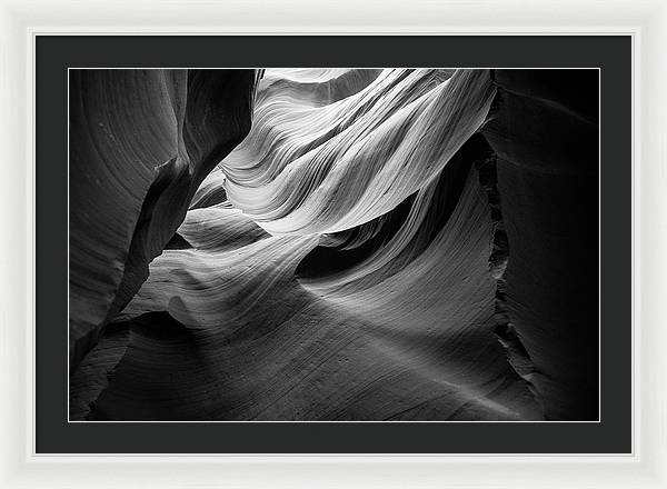 Antelope Canyon, United States / Art Photo - Framed Print