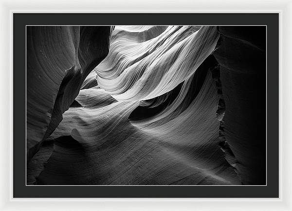 Antelope Canyon, United States / Art Photo - Framed Print