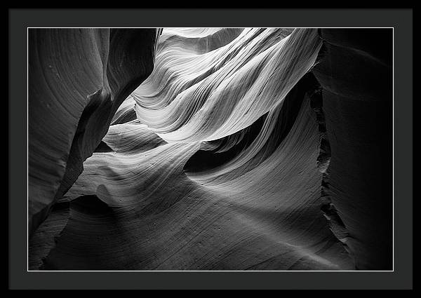 Antelope Canyon, United States / Art Photo - Framed Print