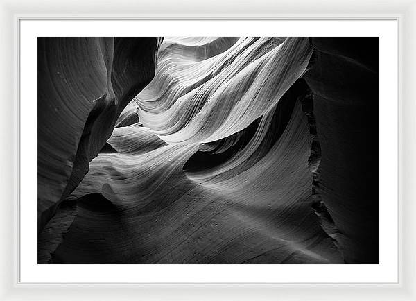 Antelope Canyon, United States / Art Photo - Framed Print