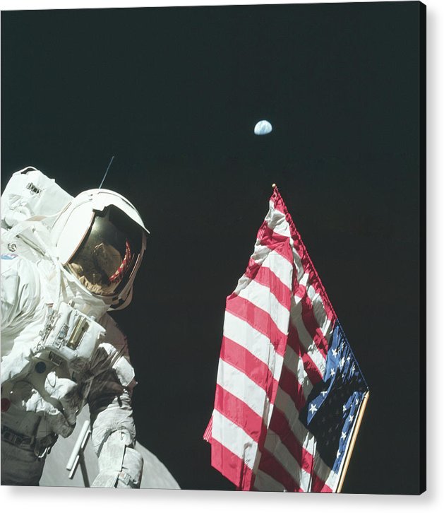 Apollo 17, 1972 / Art Photo - Acrylic Print