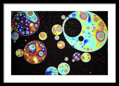 Aqueous Solution of Glycerol / Art Photo - Framed Print