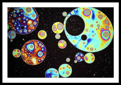 Aqueous Solution of Glycerol / Art Photo - Framed Print