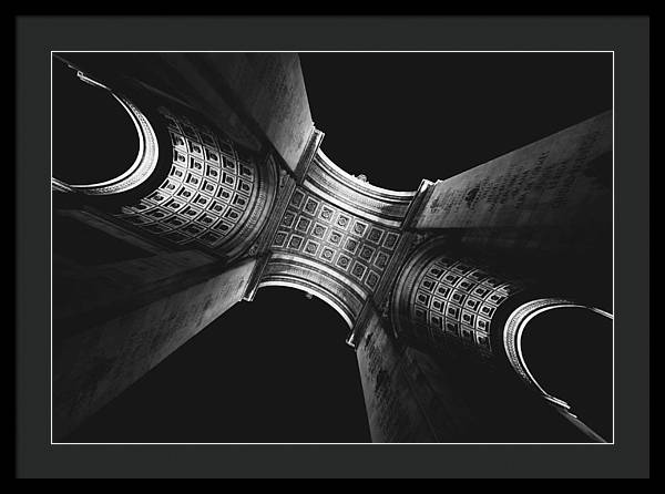 Arc de Triomphe, Paris / Art Photo - Framed Print