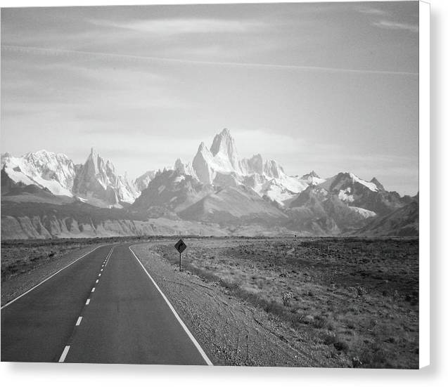 Argentina, Black and White / Art Photo - Canvas Print