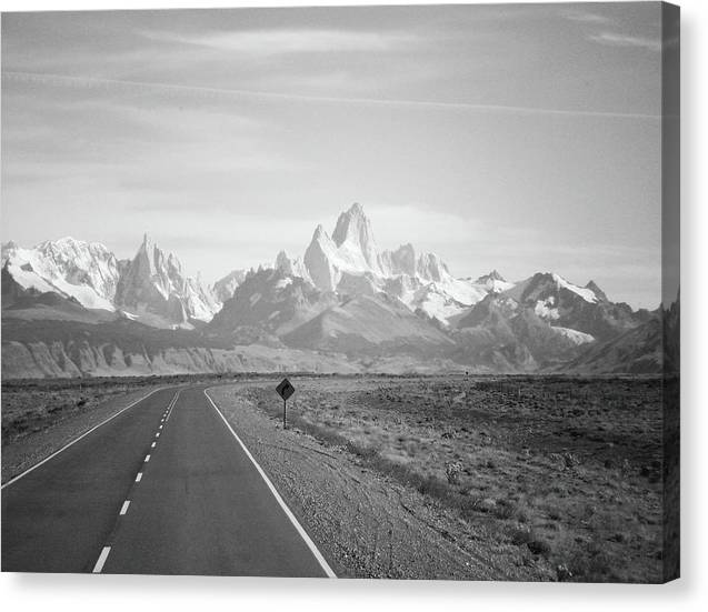 Argentina, Black and White / Art Photo - Canvas Print