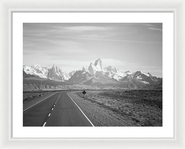 Argentina, Black and White / Art Photo - Framed Print