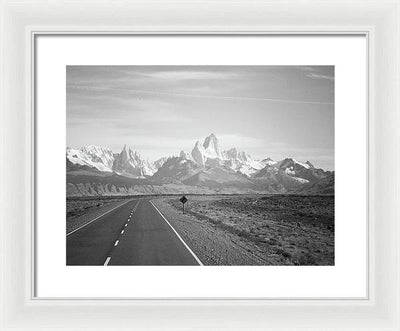 Argentina, Black and White / Art Photo - Framed Print