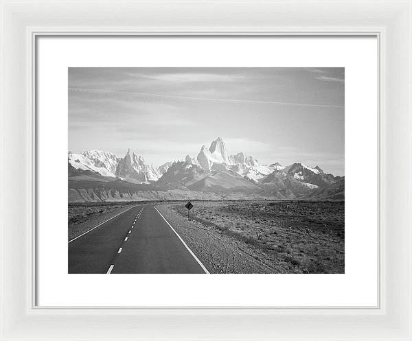 Argentina, Black and White / Art Photo - Framed Print