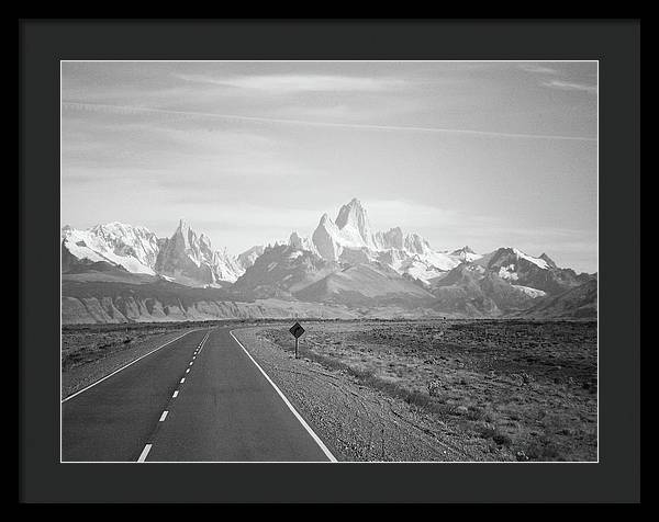 Argentina, Black and White / Art Photo - Framed Print