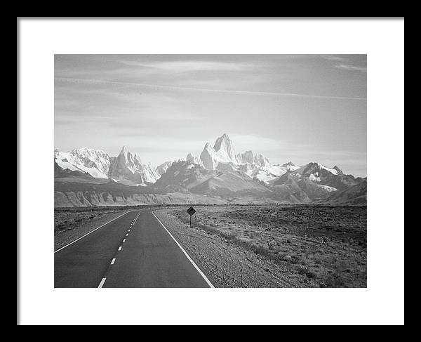 Argentina, Black and White / Art Photo - Framed Print