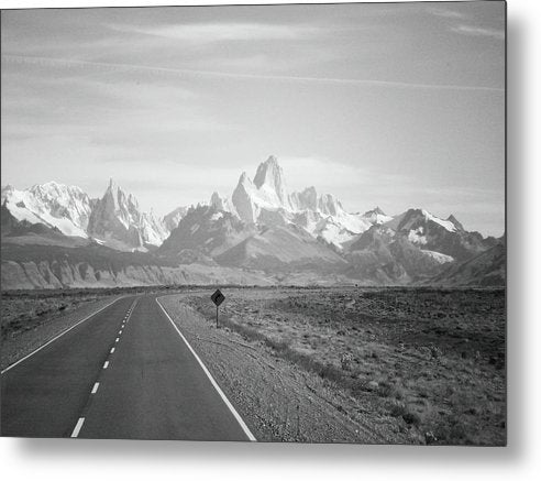 Argentina, Black and White / Art Photo - Metal Print