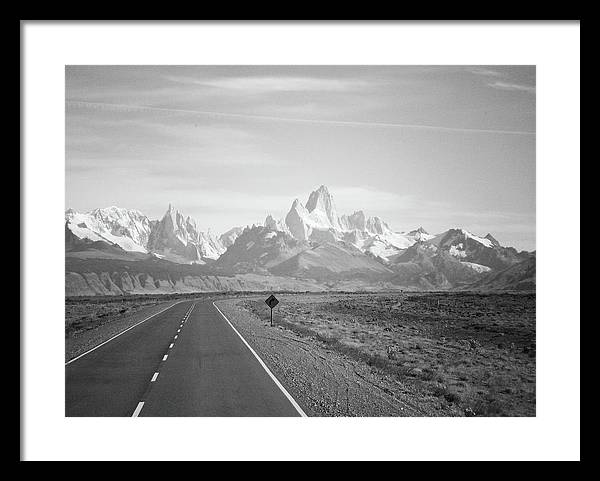 Argentina, Black and White / Art Photo - Framed Print