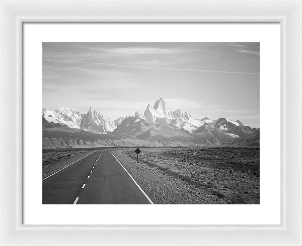 Argentina, Black and White / Art Photo - Framed Print