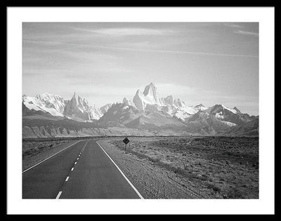 Argentina, Black and White / Art Photo - Framed Print