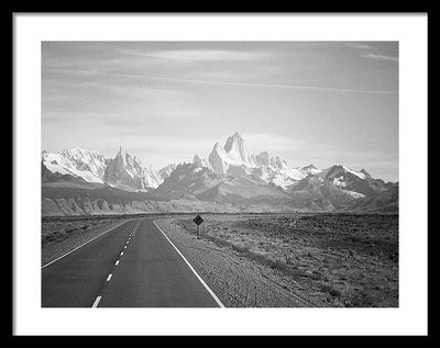 Argentina, Black and White / Art Photo - Framed Print