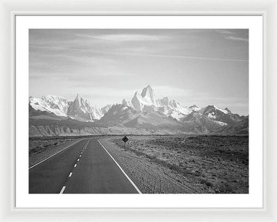 Argentina, Black and White / Art Photo - Framed Print