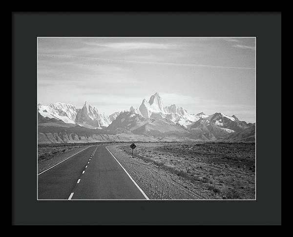 Argentina, Black and White / Art Photo - Framed Print