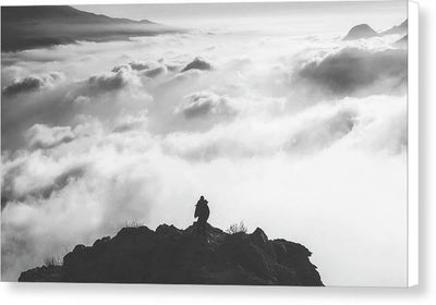 Atop the Mountain / Art Photo - Canvas Print