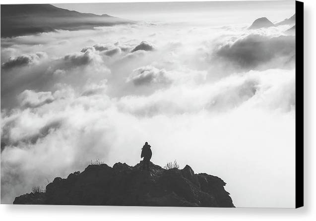 Atop the Mountain / Art Photo - Canvas Print