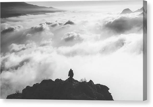 Atop the Mountain / Art Photo - Canvas Print