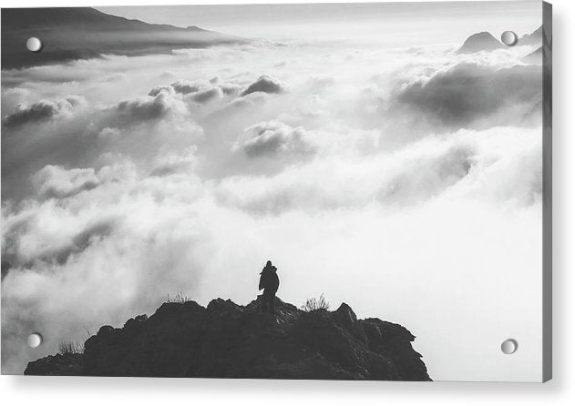 Atop the Mountain / Art Photo - Acrylic Print