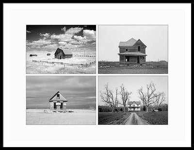 Barns / Art Photo - Framed Print