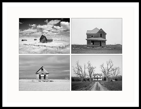 Barns / Art Photo - Framed Print